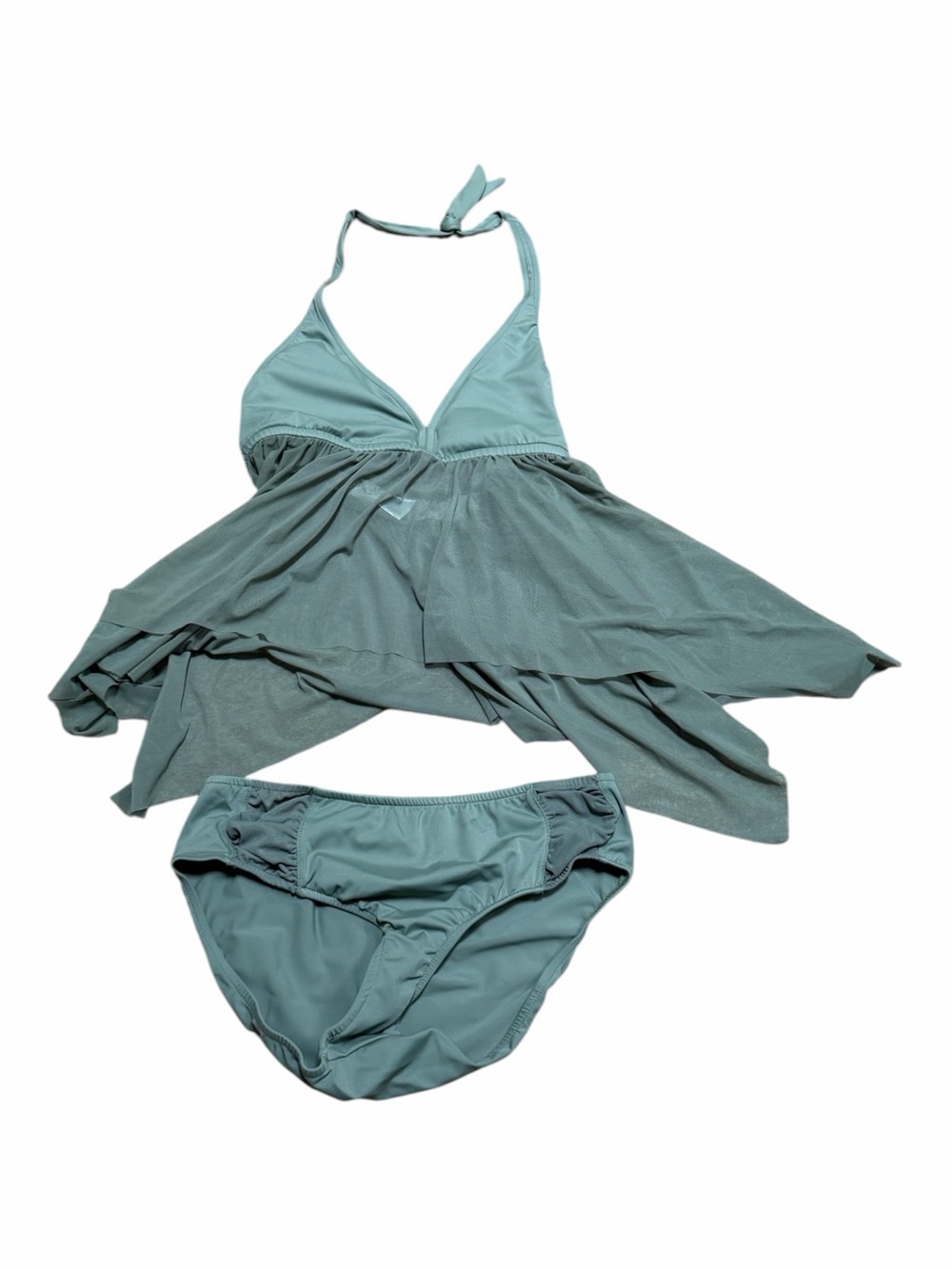 VENUS Seafoam Green Halter Tankini Set